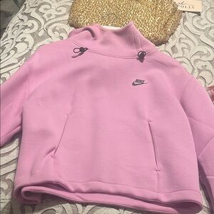 Nike Pink Fleece Hoodie
